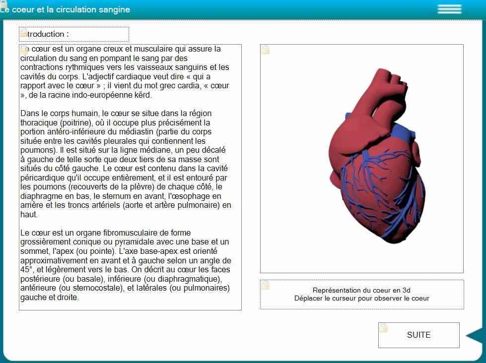 exemple d'intégration 3D dans du e-learning